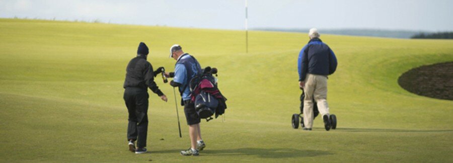 L'histoire d'un caddie de st andrews